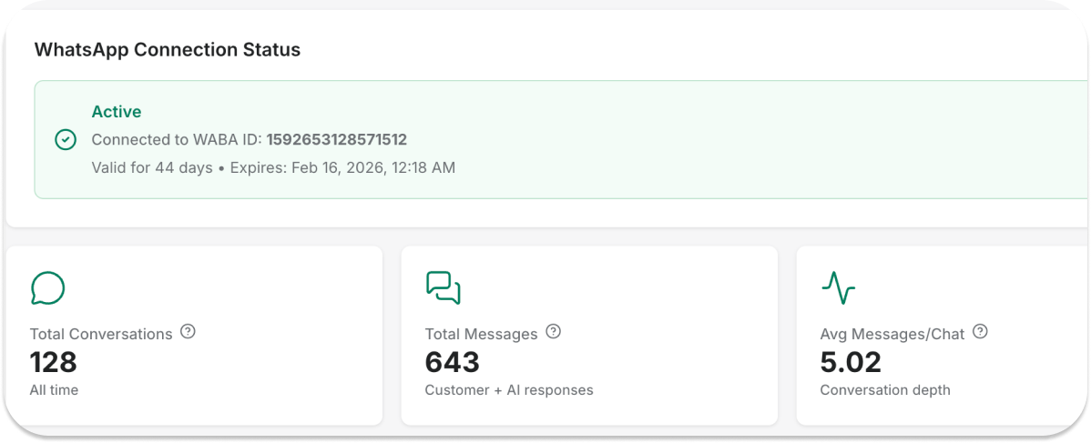 AI agent reasoning over live business systems and data